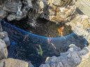 魚(yú)池過(guò)濾304不銹鋼芯毛刷濾材過(guò)濾材料錦鯉池物理過(guò)濾過(guò)濾毛刷 110cm*50支綠色 曬單實(shí)拍圖