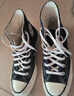 匡威（Converse） 1970s 男女鞋經(jīng)典日常高幫舒適百搭復(fù)古休閑帆布鞋 162050C CHUCK 70黑色 40 曬單實(shí)拍圖