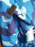 圣笑儿童外套男童冲锋衣外套三防女童洋气可拆卸三合一春秋冬款户外 SUP三合一蓝色 130码建议身高1.2米 实拍图