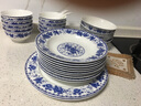 困而學(xué) 景德鎮餐具套裝健康釉中彩家用碗盤(pán)碟餐具套裝瓷器 4.5英寸碗(11.8厘米) 曬單實(shí)拍圖