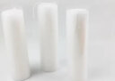 欧知哲（OZ）蜡烛 家用照明白蜡烛 日用应急  烛光晚餐蜡烛 烛台 大号特白色 3支高17直径4.9厘米 长度看选项 实拍图