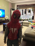 憶愛(ài)兒童蜘蛛俠衣服秋季新款男童套裝運動(dòng)外套童裝男孩演出服角色cos 藍色春秋款（馬甲+衛衣+長(cháng)褲） 130 偏小一碼（建議身高115-125） 曬單實(shí)拍圖