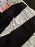 英爵紳白色黑色九分褲牛仔褲男修身小腳褲子韓版潮流百搭顯瘦學(xué)生男士 黑色 31 曬單實(shí)拍圖