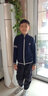 Bejirog男童開衫毛衣2025春裝兒童衣服男外套新款拉鏈毛線10歲針織衫外穿 藏青色(不加絨) 150 cm 曬單實拍圖