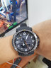 卡西歐（CASIO）ProTrek 太陽(yáng)能戶(hù)外登山表 男士多功能運動(dòng)電子表 送男友禮物 PRW-6900Y-1探險黑【新登山款】 曬單實(shí)拍圖