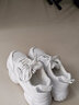 奧古獅登老爹鞋女韓版時(shí)尚休閑百搭個(gè)性反光設計透氣跑步運動(dòng)鞋潮鞋網(wǎng)面鞋 20468白色【四季款】 38 曬單實(shí)拍圖
