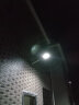 绿京 太阳能照明灯户外庭院灯新农村家用室外防水一体化路灯感应壁灯 1200W-遥控+人体感应-约260㎡ 实拍图