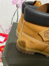 添柏嵐（Timberland）踢不爛大黃靴男戶(hù)外休閑經(jīng)典牛皮防水馬丁靴 10061 小麥色 9/43 曬單實(shí)拍圖