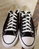 匡威（Converse）男鞋女鞋新款A(yù)LL STAR帆布鞋經(jīng)典潮流低幫情侶鞋百搭休閑運(yùn)動(dòng)鞋 101001 黑色【店長(zhǎng)力薦】 37 曬單實(shí)拍圖