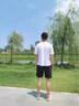 李寧短褲男款冰絲速干夏季薄款休閑寬松跑步褲子健身透氣運(yùn)動(dòng)褲五分褲 黑色-冰絲速干短褲【拉鏈口袋】 L /175 (130-145斤) 曬單實(shí)拍圖