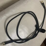 ROCK數(shù)據(jù)線快充PD20W透明編織線Type-C to Lightning充電線器車載適用蘋果13promax和iPhone14手機(jī) 星夜黑 1.2米 曬單實(shí)拍圖