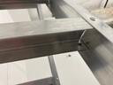 金錨 歐標出口鋁合金雙側梯子工業(yè)梯子AO31-206工程梯人字梯展開(kāi)高度1.985米 曬單實(shí)拍圖