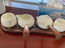 一品仟堂 羊脂玉德化白瓷陶瓷側(cè)把茶壺泡茶壺簡約現(xiàn)代家用過濾單壺 南初-羊脂玉側(cè)把壺 曬單實(shí)拍圖