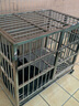 貝尼寵【不銹鋼 加粗加厚 激光滿(mǎn)焊】狗籠不銹鋼結實(shí)金毛布拉多薩摩杜賓 94x62x83折疊款大門(mén)加粗加厚 曬單實(shí)拍圖