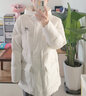 NEW BALANCEnb羽絨服女 24冬季新款運動服防風保暖潮流休閑外套女裝衣服 立領/白色/新到貨 M 曬單實拍圖