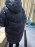 雅鹿媽媽裝短款羽絨服女冬季中老年休閑加厚保暖冬裝外套女裝 YMG01X13340綠色 M 曬單實(shí)拍圖