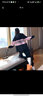 WASSUP JOYZON品牌運動服套裝女寬松大碼春秋新款時尚學(xué)生加絨休閑兩件套跑步服 粉黑色（春秋款兩件套） M（建議95-115斤） 曬單實拍圖