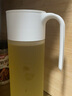 茶花（CHAHUA）油壺玻璃廚房歐式家用塑料油罐醬油瓶防漏醋壺套裝小調料油瓶 倒油壺 550ml 曬單實(shí)拍圖
