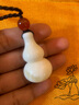薩多羅（SADALUY）薩多羅 深海古玉葫蘆吊墜男潮 葫蘆福祿掛件飾品 附國(guó)檢證書 曬單實(shí)拍圖