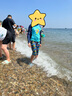 弈姿兒童泳衣男童分體游泳衣沖浪服套裝 Ezi16007 沖浪板印花 170cm 曬單實拍圖
