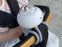 色果 嬰兒車小風(fēng)扇無(wú)葉便攜式寶寶推車電扇兒童車自行車usb充電八爪魚水母兒童吹輔食宿舍辦公室手持小 皓月白-【標(biāo)準(zhǔn)版-四擋風(fēng)力-1200毫安】 曬單實(shí)拍圖
