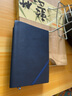 得力7901商務(wù)簡(jiǎn)約加厚記事本a5筆記本子日記本皮面本辦公文具大學(xué)生會(huì )議記錄本記錄本考研手帳文藝精致 【可插筆】25K-96頁(yè)(22215)藍色 曬單實(shí)拍圖
