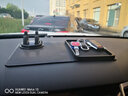 Skyfish汽車(chē)中控臺防滑墊置物墊帶粘性車(chē)內擺件手機香水車(chē)載防滑墊儀表臺車(chē)用防滑墊 格紋防滑墊28-18CM+手機支架+置物兜 曬單實(shí)拍圖