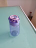 富光Tritan塑料杯兒童杯學(xué)生簡(jiǎn)約小巧便攜提手塑料水杯運動(dòng)外帶防漏彈蓋太空杯 流光紫350ml 曬單實(shí)拍圖