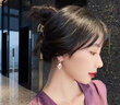 禾匠貓眼石耳墜925銀針高級耳飾小眾設計感耳環(huán)女輕奢鑲鉆菱形耳釘 貓眼石菱形耳環(huán) 曬單實(shí)拍圖