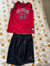 NIKE JORDAN 耐克AJ籃球服套裝23號球衣夏季兒童籃球背心+短褲2件套 正黑色 130 /64 【建議身高116-122cm】 曬單實(shí)拍圖