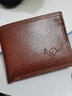 袋鼠魔方男士錢(qián)包短款駕駛證皮套男卡包男皮夾子錢(qián)包男多功能錢(qián)夾男學(xué)生潮 930短款棕色【駕駛證錢(qián)包一體 內有拉鏈】 曬單實(shí)拍圖