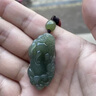 趙氏恒璽 天然和田玉財源天祿貔貅吊墜男款青玉項鏈女紀念日七夕禮物 和田玉財源貔貅吊墜 曬單實(shí)拍圖