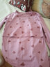 米度麗孕婦月子服秋衣秋褲套秋冬保暖睡衣產(chǎn)后月子服保暖內(nèi)衣孕婦家居服 煙紅底愛(ài)心 XL（建議130-160斤左右） 曬單實(shí)拍圖