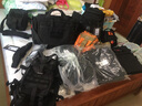 MAXGEAR打擊者VX戰術(shù)手提包 戶(hù)外軍迷商務(wù)旅行電腦包輕便休閑拎包 黑色 曬單實(shí)拍圖