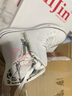 iiJin艾今【明星同款】7.5cm經(jīng)典厚底內增高高幫鞋女AF007EM(AL) 白色 34 曬單實(shí)拍圖