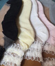 俞兆林襪子女短襪淺口蕾絲花邊透明玻璃絲水晶絲襪夏天薄款船襪網(wǎng)紗襪 花邊卡絲襪 混色 5雙 均碼 (35-39) 曬單實(shí)拍圖