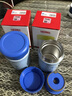 膳魔師（THERMOS） 燜燒罐燜燒杯真空316不銹鋼食物罐保溫湯壺帶湯勺泄氣閥TCLA-470 藍(lán)色BL(JJL) 470ml 曬單實拍圖