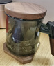 叁旬玻璃茶杯茶水分離杯子男士辦公室大容量帶蓋過(guò)濾泡茶水杯 遠山(青純)玻璃茶杯【橡木_帶杯墊】 曬單實(shí)拍圖