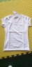 PHJ 夏季新款韩版女装修身显瘦女士上衣纯色V领短袖T恤女 白色 L 实拍图