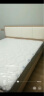 全友家居床双人床软包床屏北欧简约抗菌板木床实木边框121813A（新） 古典白|A(宽尾档)1.8m+床头柜*1（无床垫） 实拍图