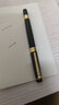 畢加索（pimio） 5505鋼筆墨水禮盒套裝男女士銥金筆辦公商務(wù)禮品0.5mm 純黑金夾墨水套裝 曬單實(shí)拍圖