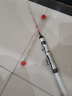 ABU GARCIA 阿布（Abu Garcia）真理路亚冰钓竿直柄冬钓竿便携独节冰钓杆 真理66CM-UL 实拍图