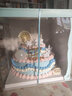 曼恒雙層白雪愛(ài)莎公主生日蛋糕現做同城配送新鮮水果當天送兒童女孩 A款艾莎蛋糕 10+6英寸(適合6-10人) 曬單實(shí)拍圖