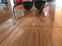 雷朋（RayBan）太陽鏡 男女墨鏡經(jīng)典復(fù)古徒步旅行者時尚遮陽鏡 2140F開學(xué)季 901-58-尺寸54-黑框綠色偏光鏡片 曬單實(shí)拍圖