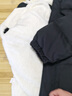 至唯   棉服男冬季加絨加厚羊羔毛棉衣男2022冬季新款連帽寬松刺繡潮流面包服棉襖外套男女同款衣服男 黑色 XL 曬單實拍圖