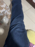 七匹狼牛仔褲男修身春季新款純色商務(wù)休閑百搭直筒長(zhǎng)褲潮流褲子男裝 102(深藍(lán)) 36 曬單實(shí)拍圖