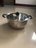 孟寬不銹鋼加厚湯鍋蒸鍋不粘鍋燉鍋煲湯鍋家用煮粥實(shí)用蒸鍋燃氣電磁爐 雙柄加厚單底 26cm 曬單實(shí)拍圖