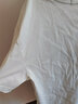 Calvin Klein Jeans夏季女士純棉字母印花潮流ck辣妹短款短袖T恤J223495 YAF-月光白 S 曬單實(shí)拍圖