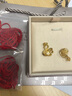 六福珠寶  Goldstyle足金心形黃金吊墜女款不含項鏈 HMA15I70055 總重1.29克鏤空扣位 曬單實(shí)拍圖
