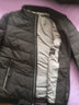 勁霸男裝白鴨絨羽絨服冬季厚款保暖時(shí)尚可脫卸帽中長(cháng)款收口袖外套NRHG4006 深蘭 L (175) 曬單實(shí)拍圖